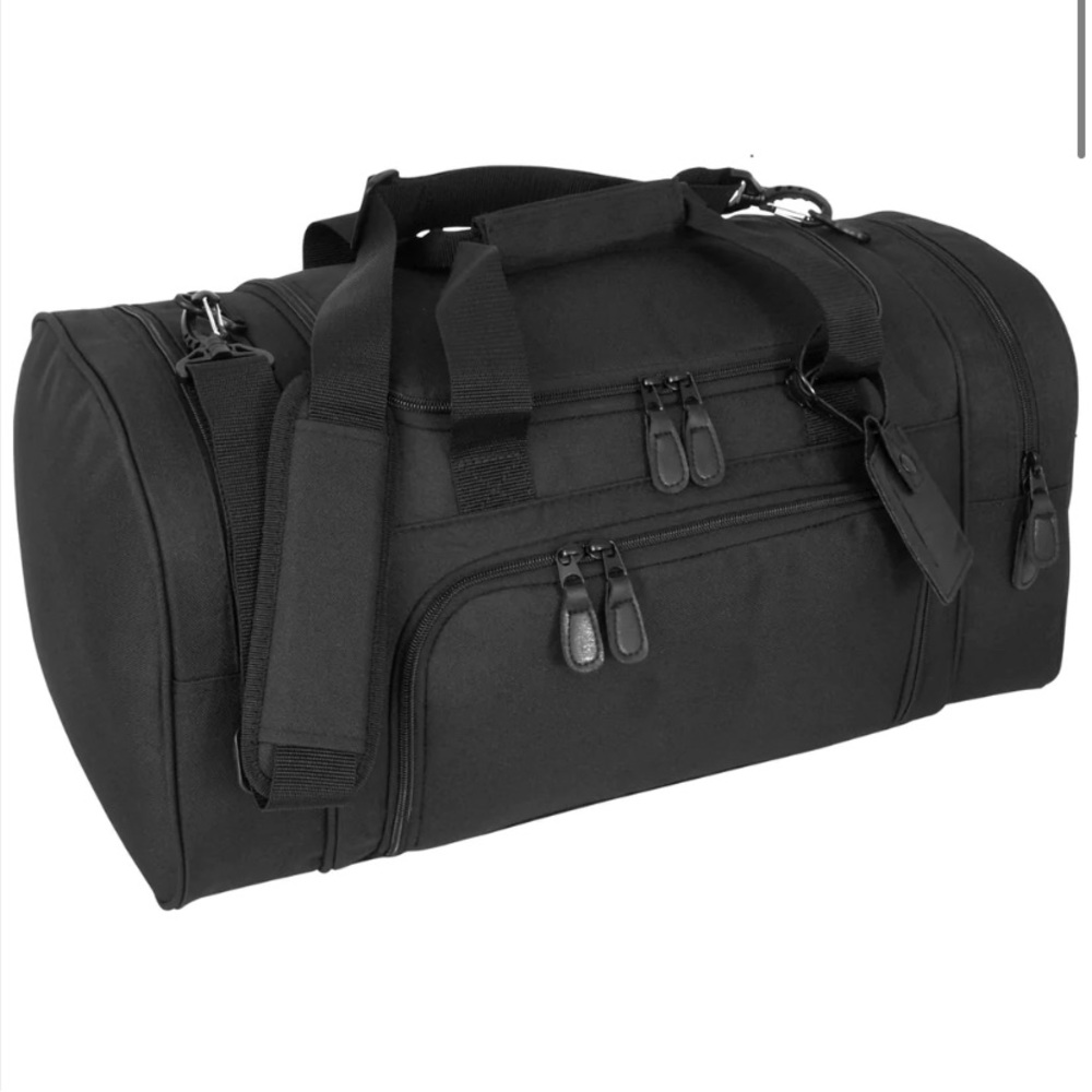 Mercury Luggage Black Carry-On Sport Duffel